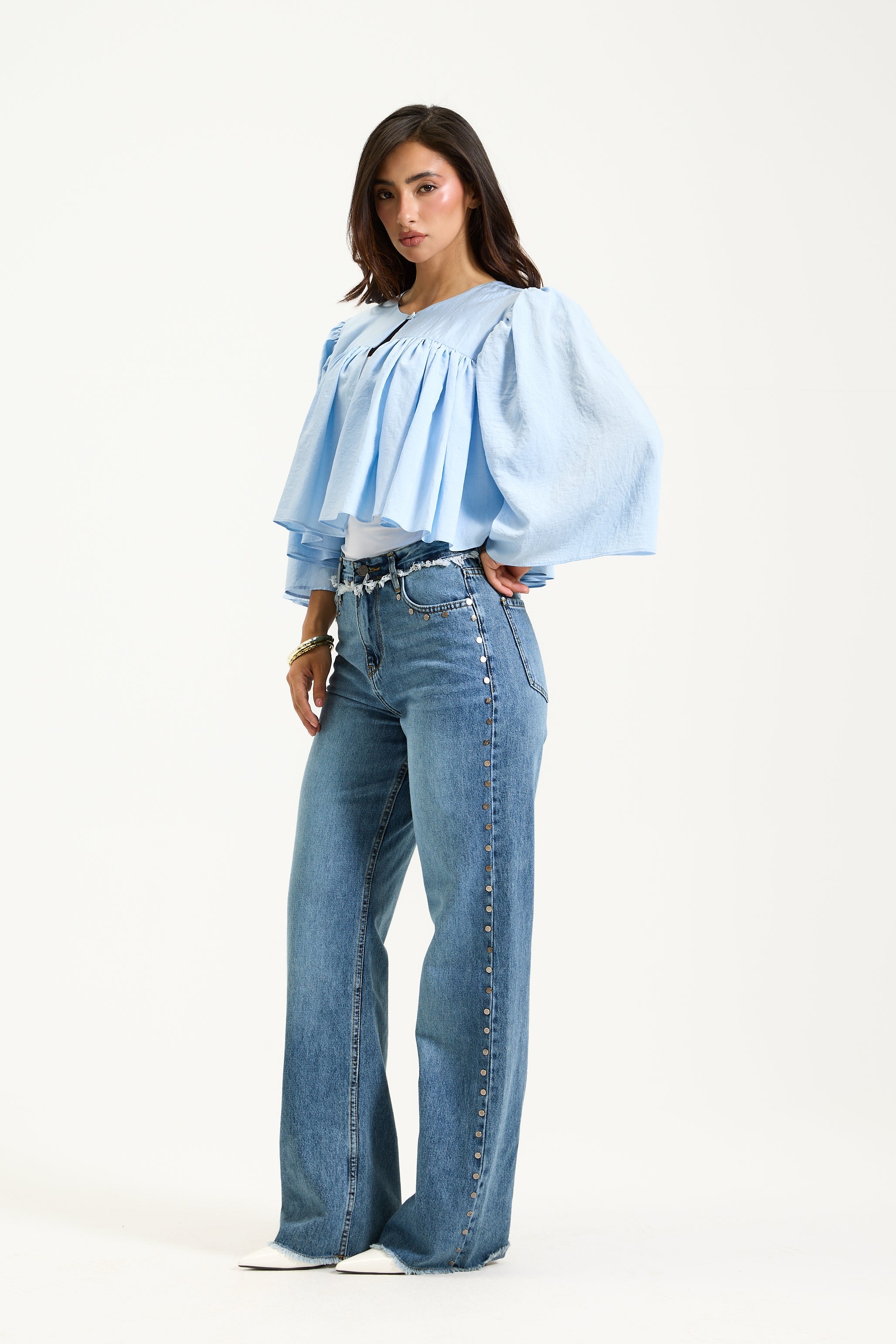 Cropped Flowy Cardigan