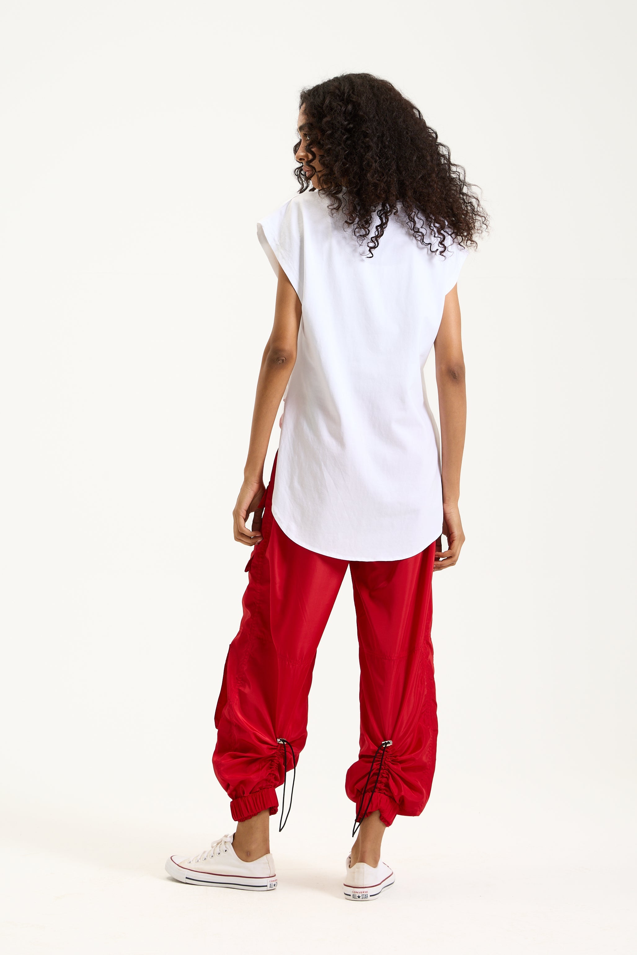 Sleeveless Corset T-Shirt