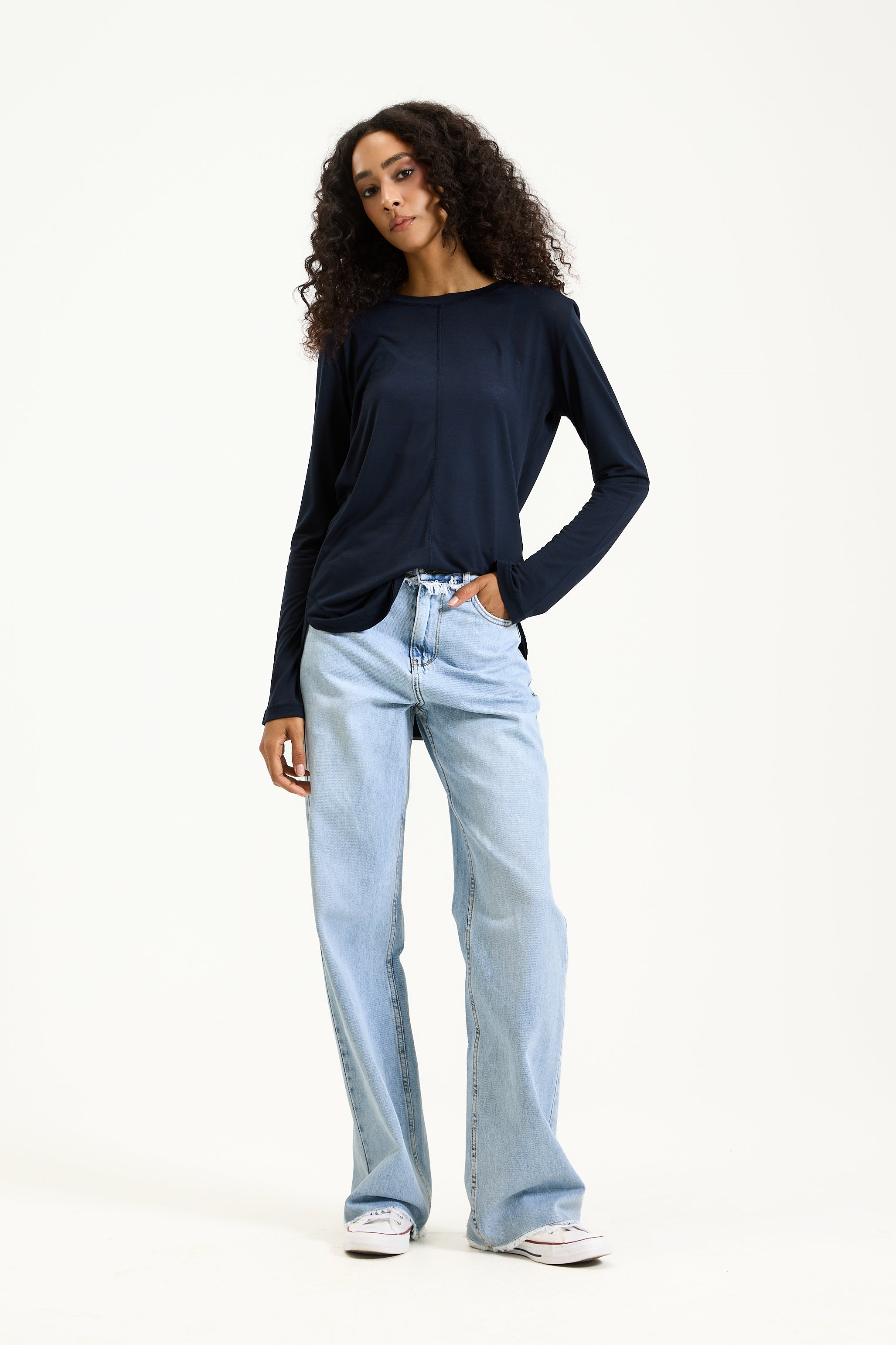 Super Soft Tshirt In Navy
