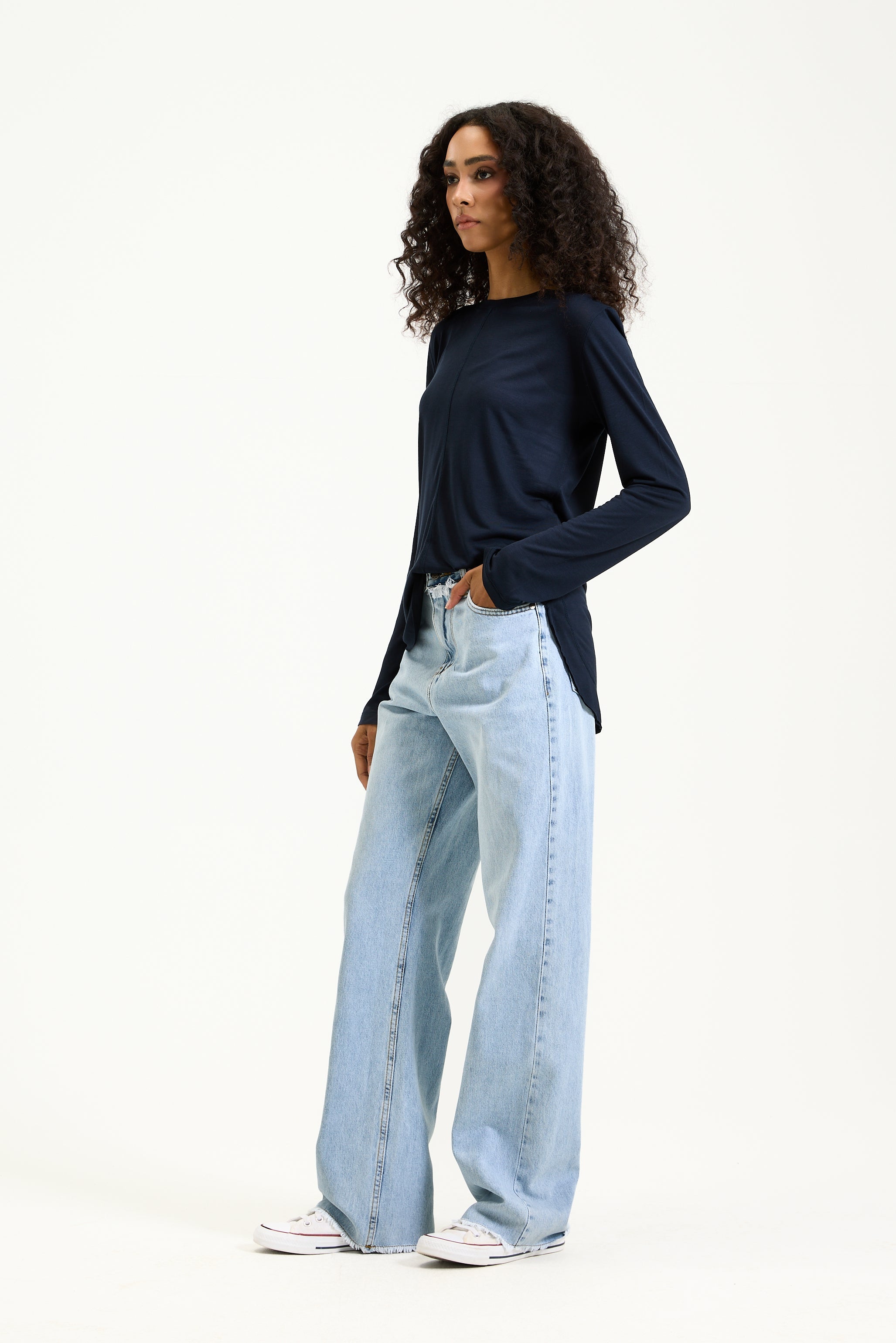 Super Soft Tshirt In Navy