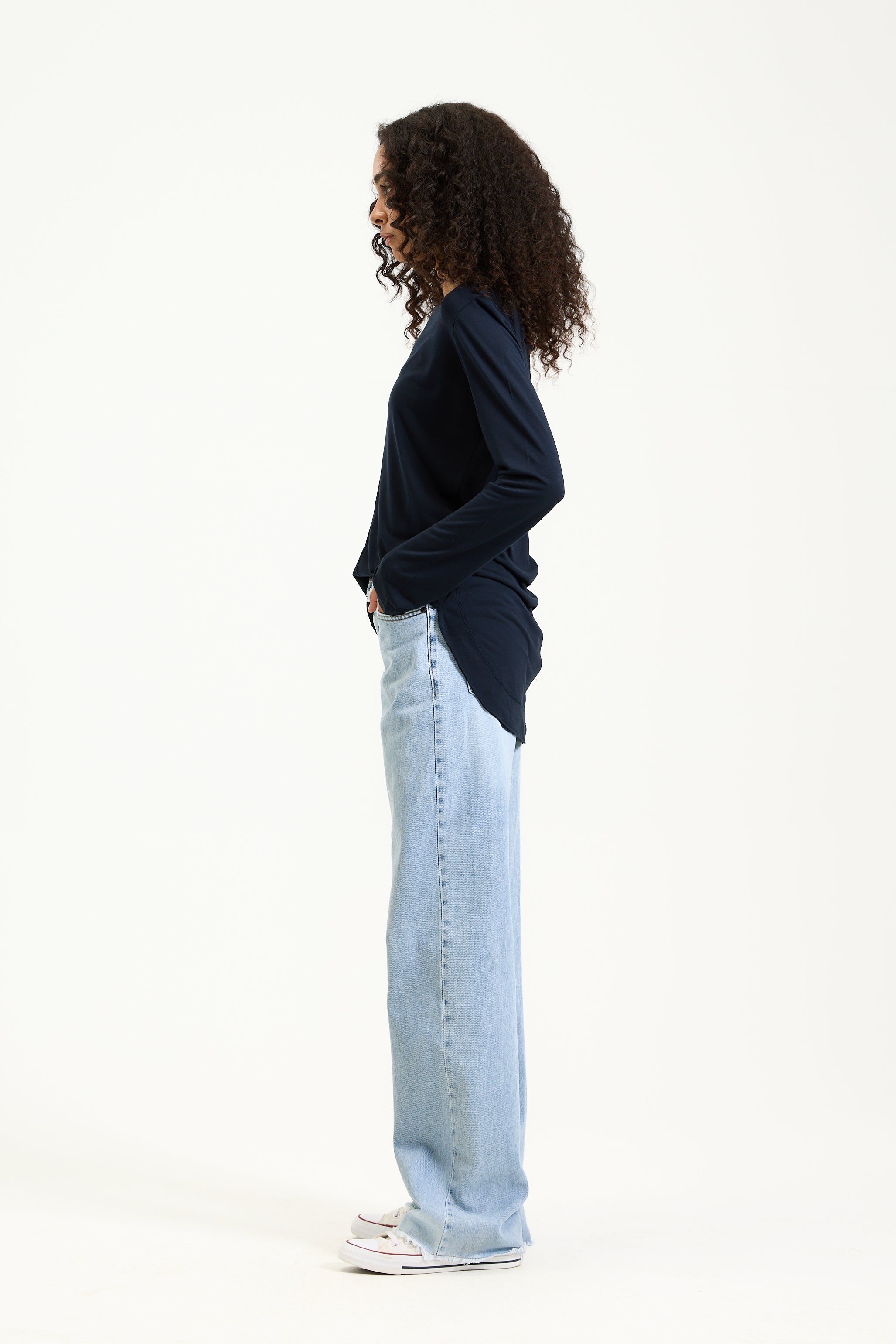 Super Soft Tshirt In Navy