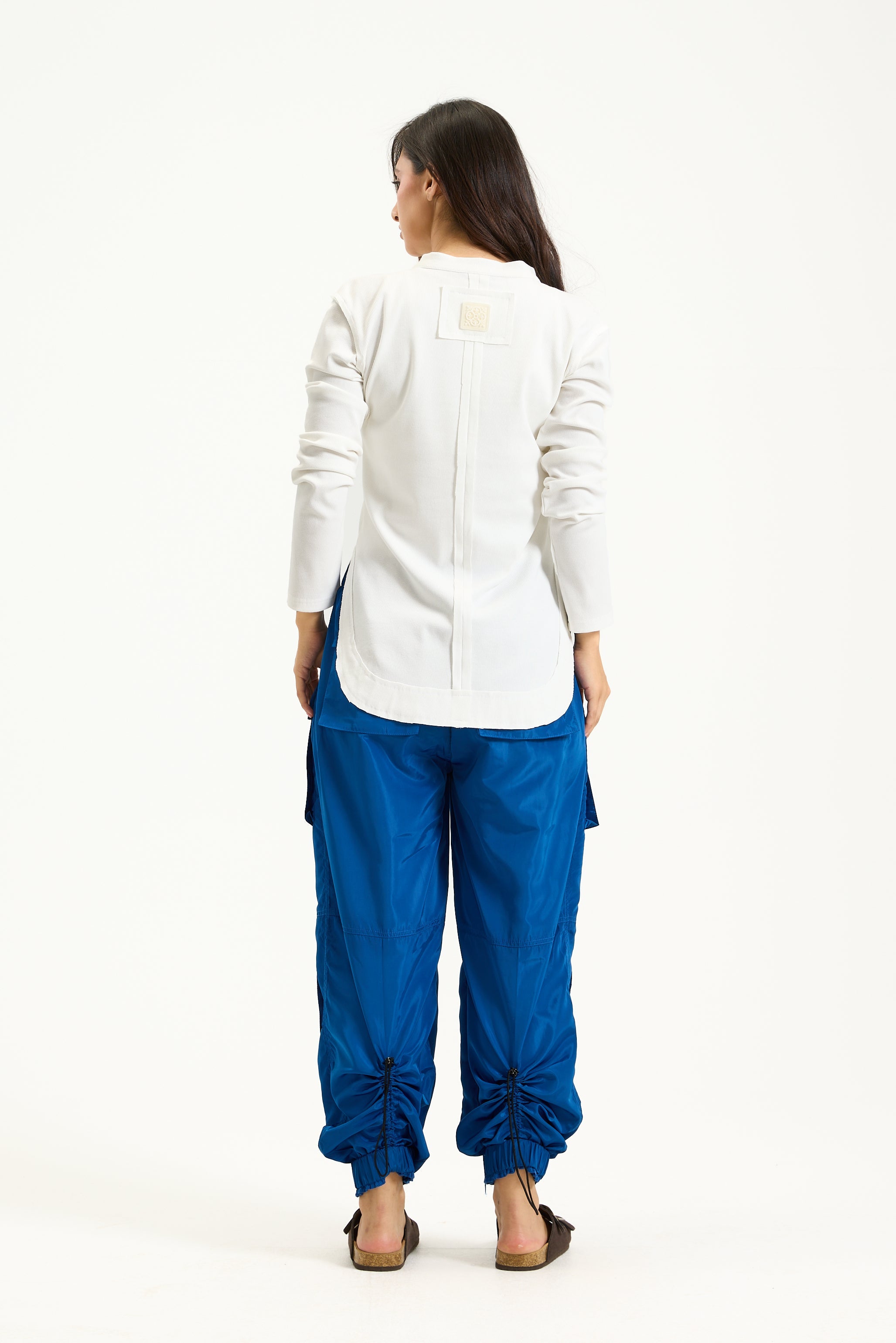 Henley Neck T-shirt white