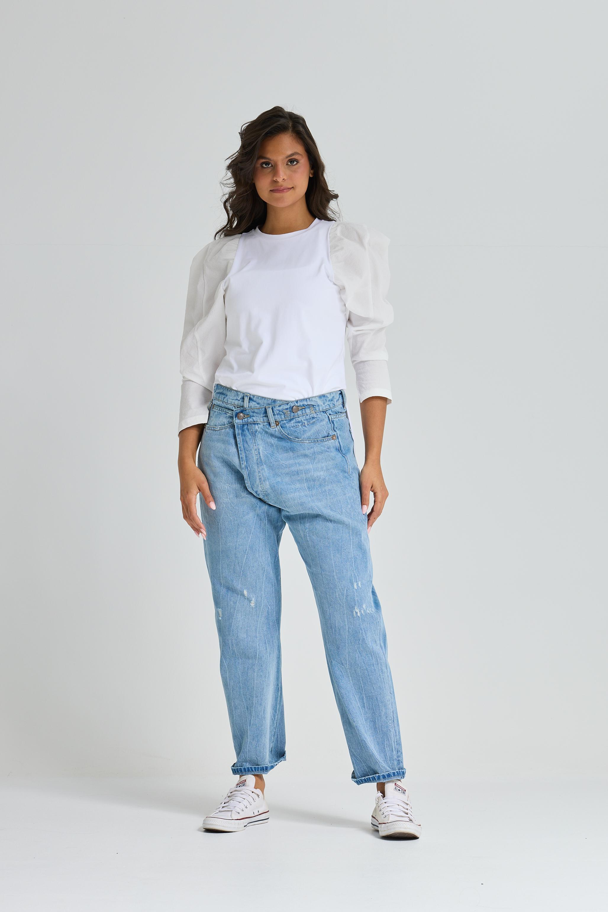 Crushed Sleeves T-Shirt