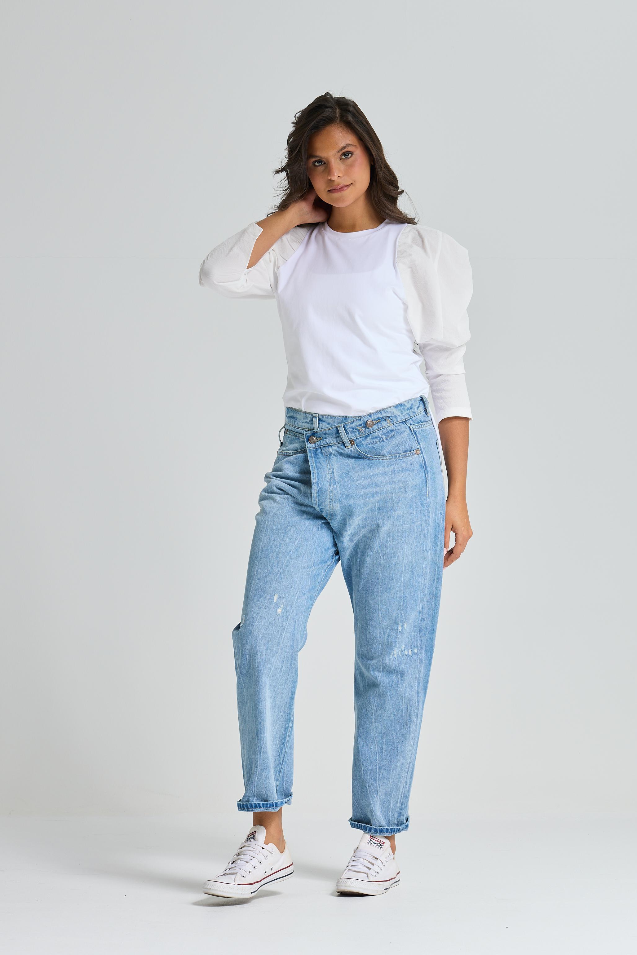 Crushed Sleeves T-Shirt