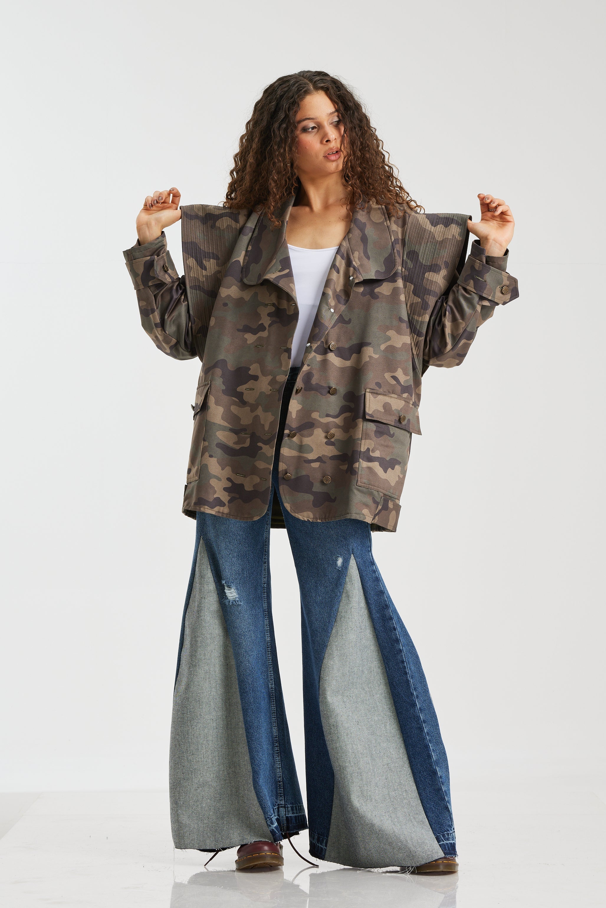 Oversize Camo Jacket