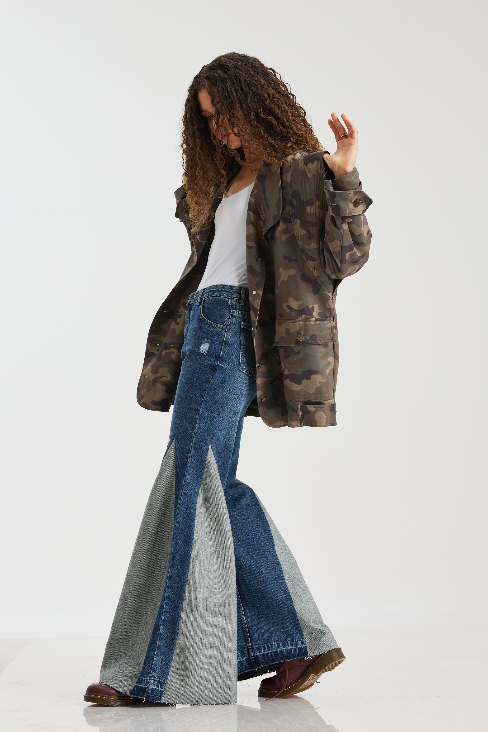 Oversize Camo Jacket